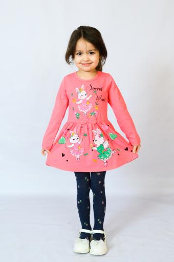 Платье 83003 детское (Темно-розовый) - Ивтекс-Плюс