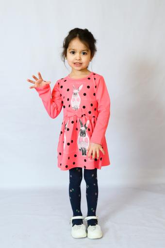 Платье 83007 детское (Темно-розовый) - Ивтекс-Плюс