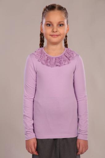 Блузка для девочки Вероника 13141 (Светло-сиреневый) - Ивтекс-Плюс