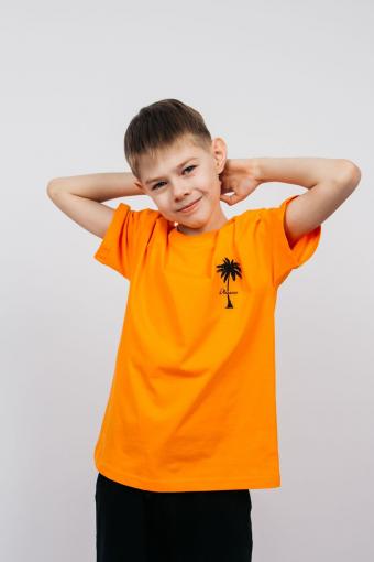 Футболка для мальчика 52365 (Оранжевый) - Ивтекс-Плюс