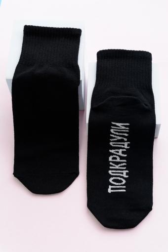 Носки женские Подкрадули комплект 1 пара (Черный) (Фото 2)