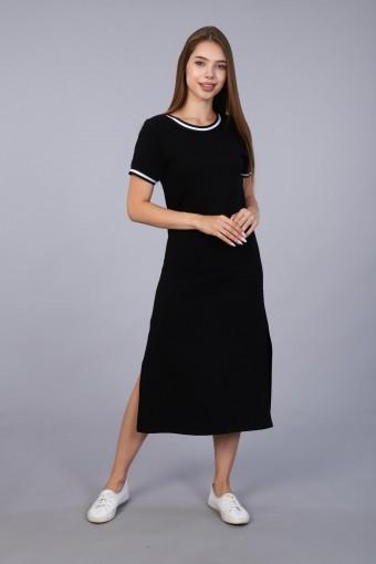 Платье "Дион" (Черный) - Ивтекс-Плюс