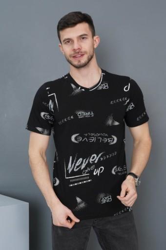 Герман футболка мужская (буквы на черном) - Ивтекс-Плюс
