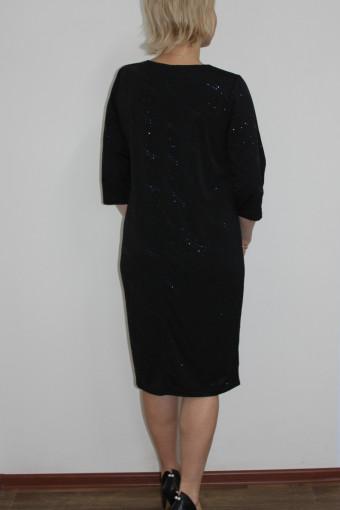 Платье женское П2123 (Темно синий) (Фото 2)