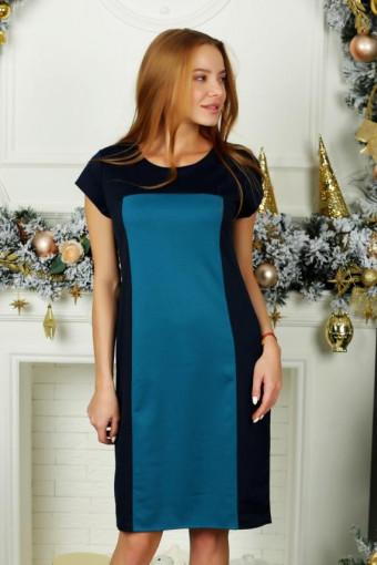 Платье Валерия (Синий) (Фото 2)