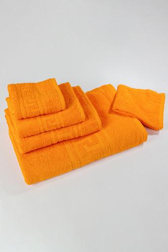 Полотенце махровое пл 380 - Апельсиновый - Ивтекс-Плюс