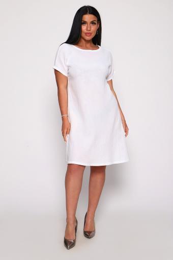 Платье 82028 (Белый) - Ивтекс-Плюс