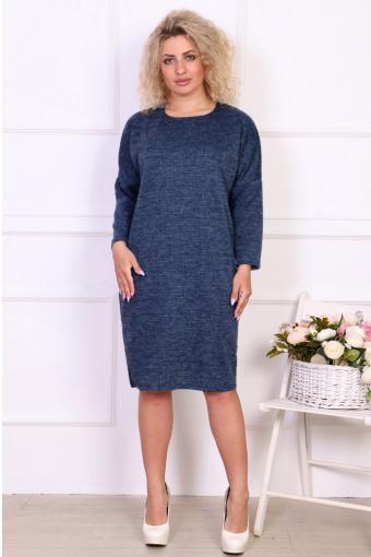 Платье женское 51096 (Синий) - Ивтекс-Плюс