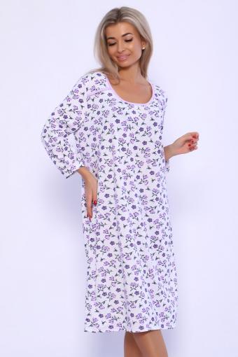 Сорочка женская 51090 (Фиолетовый) - Ивтекс-Плюс