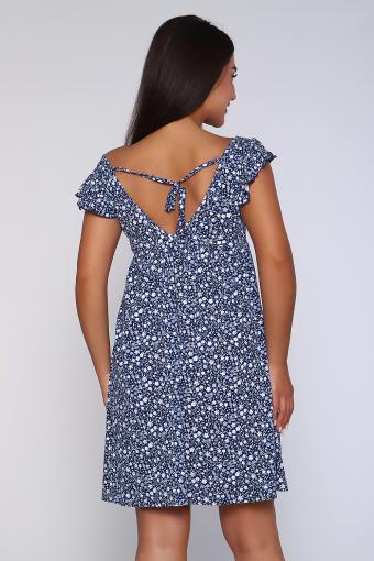 Платье 87505 (Синий) (Фото 2)