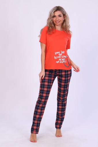 Пижама 57048 (Оранжевый) - Ивтекс-Плюс