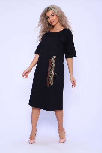 Платье женское 24279 (Черный) - Ивтекс-Плюс
