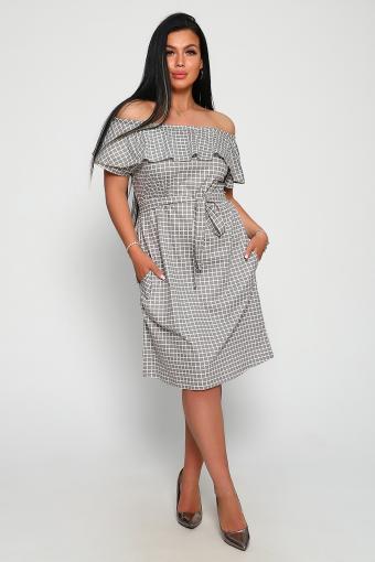 Платье 71064 (Серый) - Ивтекс-Плюс