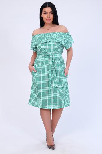 Платье 71064 (Светло-зеленый) - Ивтекс-Плюс