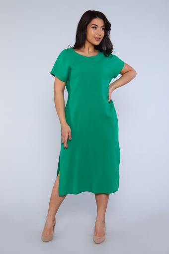 Платье 82024 (Зеленый) - Ивтекс-Плюс