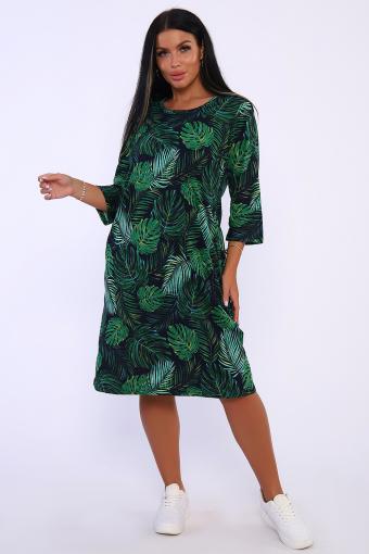Платье 59178 (Зеленый) - Ивтекс-Плюс