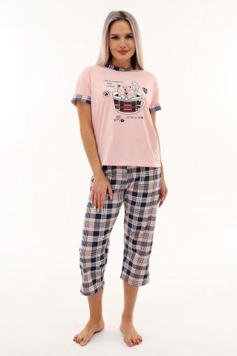 Пижама 21588 (Розовый) - Ивтекс-Плюс