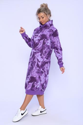 Платье 24272 (Фиолетовый) - Ивтекс-Плюс