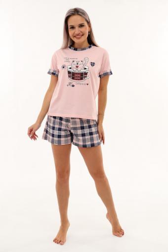 Пижама 21583 (Розовый) - Ивтекс-Плюс
