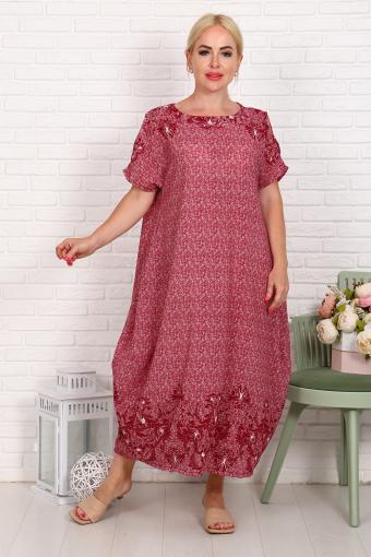 Платье 52180 (Розовый) - Ивтекс-Плюс