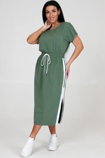 24786 платье женское (Зеленый) - Ивтекс-Плюс