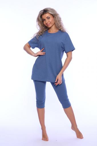 Комплект с бриджами Шарм 30 (Синий) - Ивтекс-Плюс