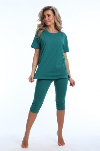 Комплект с бриджами Шарм 29 (Зеленый) - Ивтекс-Плюс