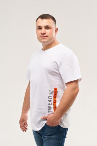 футболка мужская Норд (Белый) - Ивтекс-Плюс