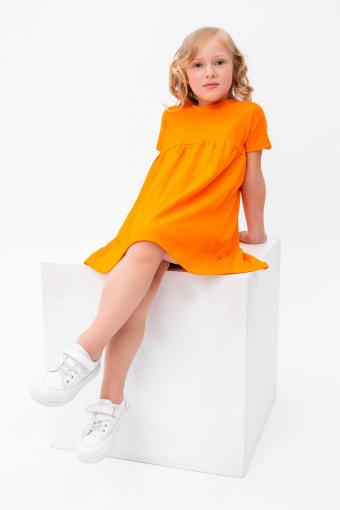 Платье Солнышко Оранжевое (Оранжевый) - Ивтекс-Плюс