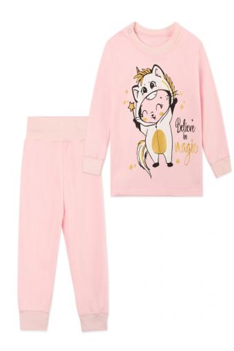 Пижама Т04-1 детская (Розовый) - Ивтекс-Плюс