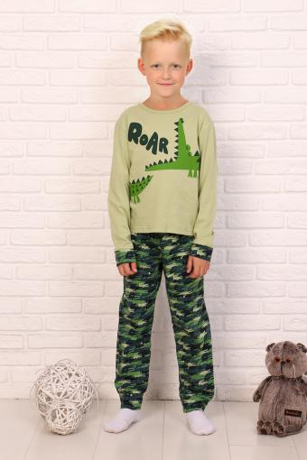 Пижама Тотоша детская дл.рукав (Светло-зеленый) - Ивтекс-Плюс