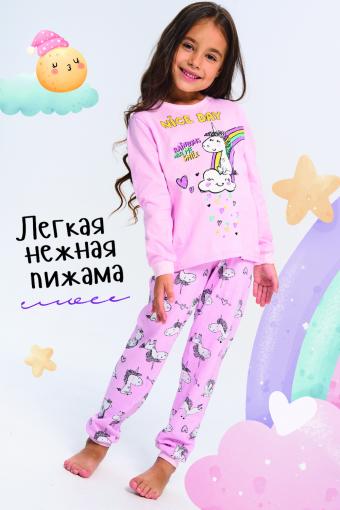 Пижама Ванильное облачко детская (Розовый) - Ивтекс-Плюс