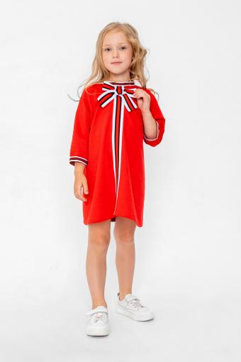 Платье Шанель красное (Красный) - Ивтекс-Плюс