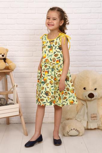 Платье Манго детское (Желтый) - Ивтекс-Плюс
