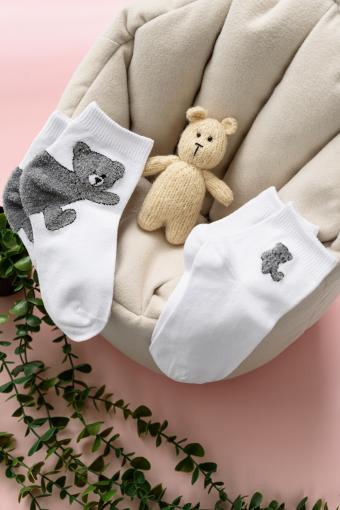 Носки Тедди детские 2 пары (Серый) - Ивтекс-Плюс