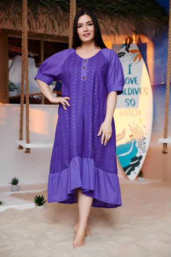 Платье 9183 (Фиолетовый) - Ивтекс-Плюс