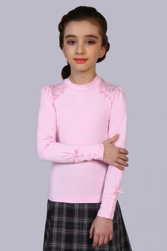 Блузка для девочки Алена арт. 13143 (Светло-розовый) - Ивтекс-Плюс