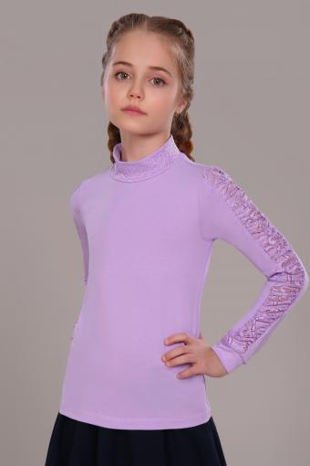 Блузка для девочки Каролина New арт.13118N (Светло-сиреневый) - Ивтекс-Плюс