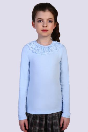 Блузка для девочки Вероника 13141 (Светло-голубой) - Ивтекс-Плюс