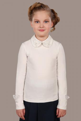 Блузка для девочки Камилла арт. 13173 (Крем) - Ивтекс-Плюс