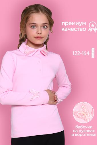 Блузка для девочки Севиль 13284 (Светло-розовый) - Ивтекс-Плюс