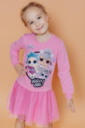 Платье 22727 детское LOL Surprise (Розовый) - Ивтекс-Плюс