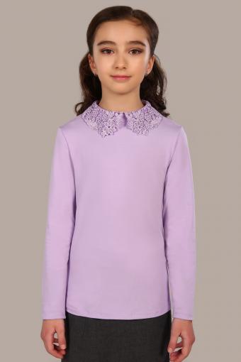 Блузка для девочки Марта 13153 (Светло-сиреневый) - Ивтекс-Плюс