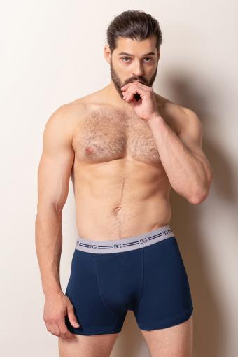 Набор трусов BeGood UM1201D Underwear 3 шт. (Темно-синий/бургунди/синий) - Ивтекс-Плюс