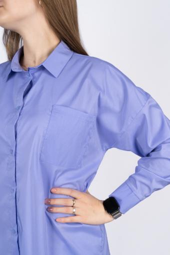 Джемпер (рубашка) женский 6359 (Сиреневый) (Фото 2)