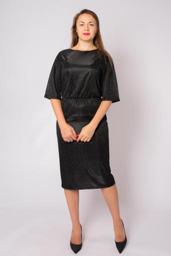 Платье женское 865 (Черный) - Ивтекс-Плюс