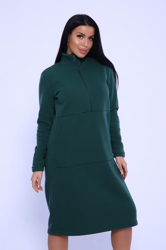 Платье 35320 (Зелёный) - Ивтекс-Плюс