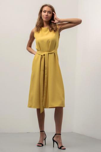 Платье П155дн (Желтый) - Ивтекс-Плюс