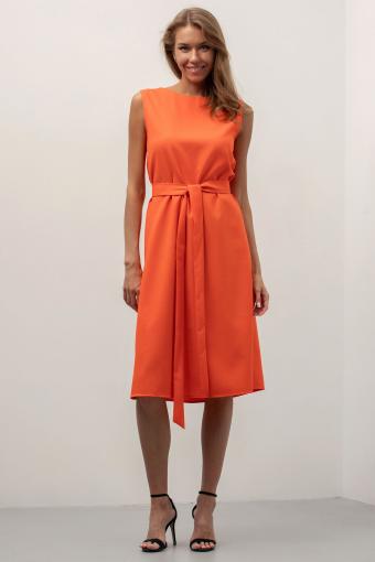 Платье П155дн (Оранжевый) - Ивтекс-Плюс