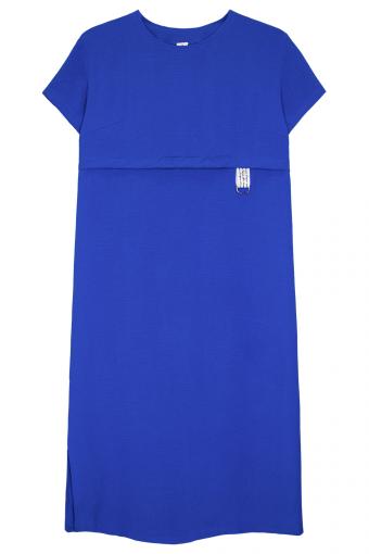 Платье женское 0824 (Синий) (Фото 2)